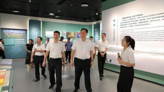 叶敏到将乐调研水利工作