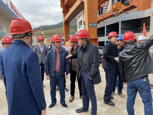 陈宜国副厅长带队赴三明督导推进水利工程建设和安全生产工作