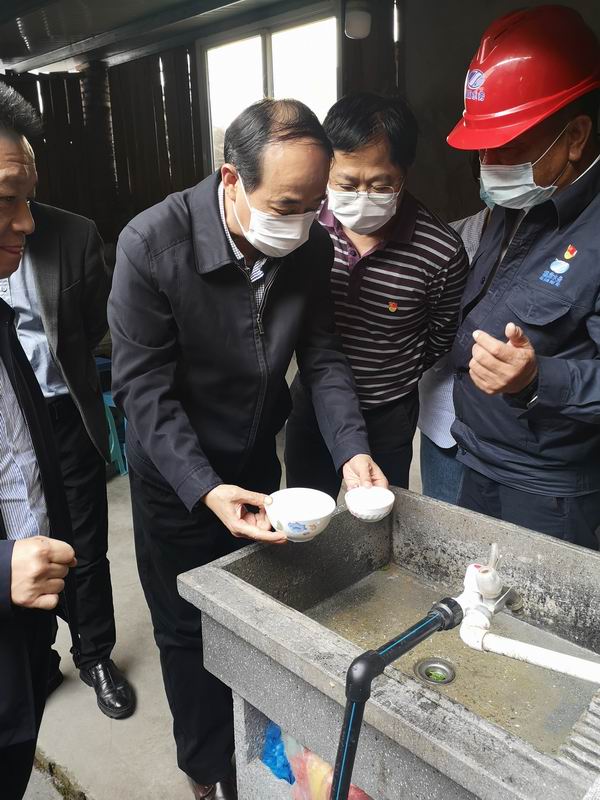 黄明聪副厅长带队赴宁德市调研推进农村饮水安全工作