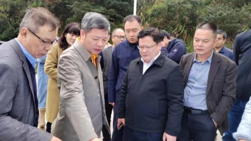 陈水树带队赴连江实地调研向马祖地区供水工作